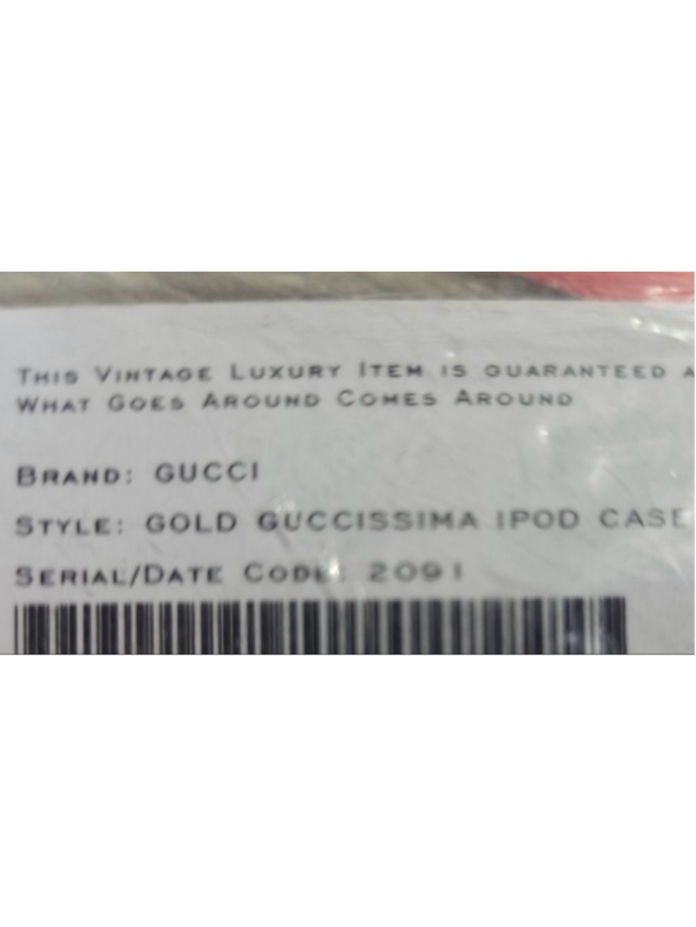 Gucci Guccissima Gold
Leather Ipod Lanyard Or Belt
Holder Good Condition - Picture 6 of 9